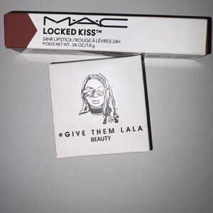 MAC Locked Kiss Lipstick and Give Them Lala Beauty Set